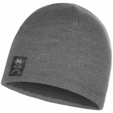 Шапка BUFF Knitted & Polar Hat solid grey (BU 113519.937.10.00)