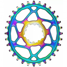 Звезда шатунов absoluteBLACK Sram Oval Boost 32T Rainbow (AB SROVBST/32RB)