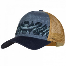 Бейсболка BUFF Trucker Cap tzom stone blue (BU 119542.754.10.00)