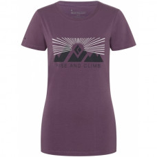 Футболка женская Black Diamond SS Rise And Climb Tee Mulberry (BD R7PS.5003)