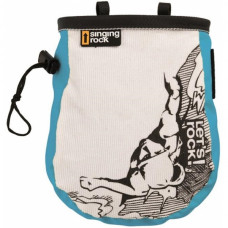 Мешочек для магнезии SINGING ROCK Comic Chalk Bag L Blue (SR C3002.AA-00)