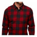 Рубашка мужская Black Diamond Zodiac Flannel Shirt Dark Crimson/Smoke Plaid (BD 753006.9164)