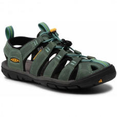 Сандали женские Keen Clearwater CNX Leather Mineral Blue/Yellow (1014371)