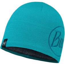 Шапка BUFF Knitted & Polar Hat solid logo turquoise (BU 113518.789.10.00)