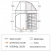Палатка Vango Skye 500 Treetops (TERSKYE T15177)