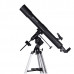 Телескоп Bresser Quasar 80/900 EQ Refractor Solar Carbon с солнечным фильтром и адаптером для смартфона (4780909)