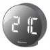 Часы настольные Bresser MyTime Echo FXR Silver (8010071QT5WHI) (928638)