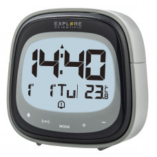 Часы настольные Explore Scientific RC Dual Alarm Black (RDC3006CM3LC2) (928646)