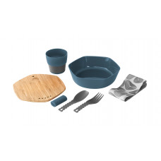 Набір туристичного посуду Robens Leaf Meal Kit Ocean Blue (690277) (929210)