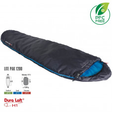 Спальный мешок High Peak Lite Pak 1200/+5°C Anthra/Blue Left (23277)