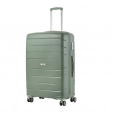 Чемодан TravelZ Big Bars (M) Olive Green