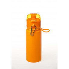 Бутылка силиконовая 500 мл Tramp TRC-093-orange