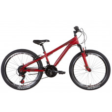 Велосипед 24" Discovery RIDER AM 2022 (красный (м)) (OPS-DIS-24-314)