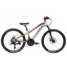 Велосипед 24" Formula BLACKWOOD 1.0 2021 (серо-оранжевый с черным) (OPS-FR-24-278)