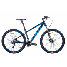 Велосипед AL 27.5" Leon XC-70 AM Hydraulic lock out HDD рама-20" синий 2021 (OPS-LN-27.5-101)