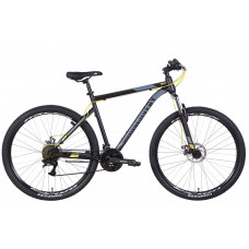 Велосипед ST 29" Discovery TREK AM DD 2022 (черно-желтый (м)) (OPS-DIS-29-131)