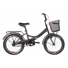 Велосипед 20" Formula SMART 2022 (темно-серый с красным (м)) (OPS-FR-20-081)
