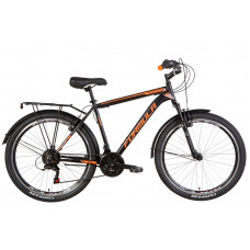 Велосипед ST 26" Formula MAGNUM AM Vbr рама-19" черно-оранжевый (м) с багажником зад St, с крылом St 2021 (OPS-FR-26-473)