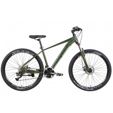 Велосипед AL 27.5" Formula ZEPHYR 2.0 AM DD рама-17" темно-зеленый (м) 2022 (OPS-FR-27.5-145)