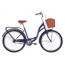 Велосипед 26" Dorozhnik AQUAMARINE 2022 (темно-фиолетовый) (OPS-D-26-166)