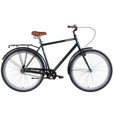 Велосипед 28" Dorozhnik COMFORT MALE 2022 (темно-зеленый) (OPS-D-28-287)
