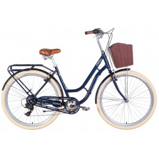 Велосипед 28" Dorozhnik CORAL 2022 (темно-синий) (OPS-D-28-297)