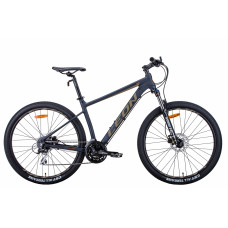 Велосипед 27.5" Leon XC-80 2021 (черный с хаки (м))