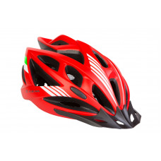 Шлем велосипедный с козырьком СIGNA WT-036 (красный) (HEAD-013)
