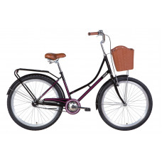 Велосипед 26" Dorozhnik JADE 2022 (черно-розовый) (OPS-D-26-171)