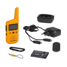 Комплект раций Motorola Talkabout T72 Twin Pack & Chgr WE (0,5W, PMR446, 446 MHz, до 8км, 16кан., АКБ), 2шт.