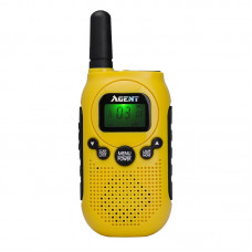 Рация Agent AR-T6 Yellow (0.5W, PMR446, 446 MHz, до 4 км, 8 каналов, АКБ)
