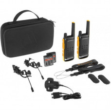 Комплект раций Motorola Talkabout T82 Extreme Twin Pack (0,5W, PMR446, 446 MHz, до 10км, 16кан., АКБ), 2шт.