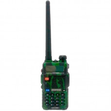 Рация Baofeng UV-5R Camo (5W, VHF/UHF, 136-174 MHz/400-470 MHz, до 5 км, 128 каналов, АКБ)