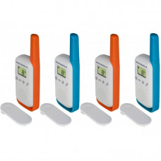 Рации Motorola Talkabout T42 Quad Pack (0,5W, PMR446, до 4 км, 16 каналов, 3xAAA), 4 шт