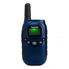 Рация Agent AR-T6 Dark Blue (0.5W, PMR446, 446 MHz, до 4 км, 8 каналов, АКБ)